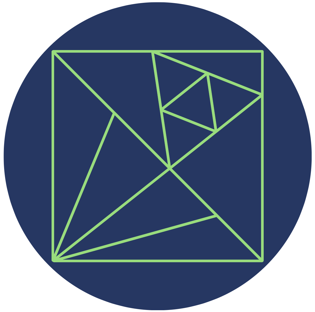 TriCounting: Diagonal Split