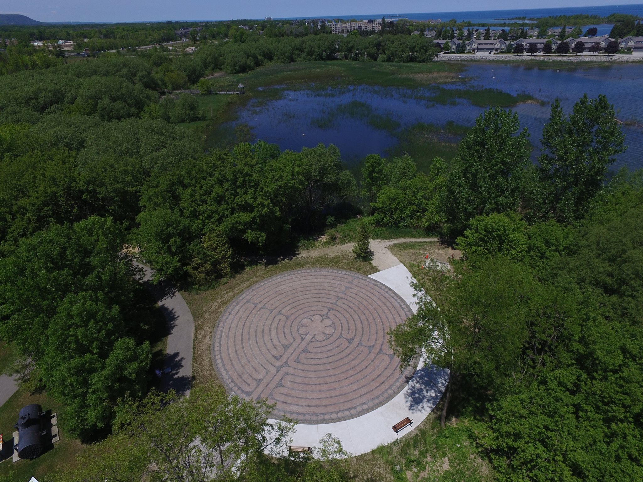 Aerial view