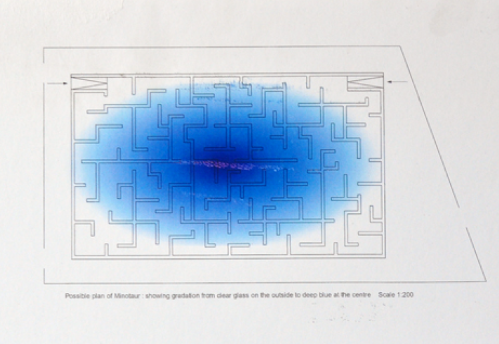 maze's floor plan