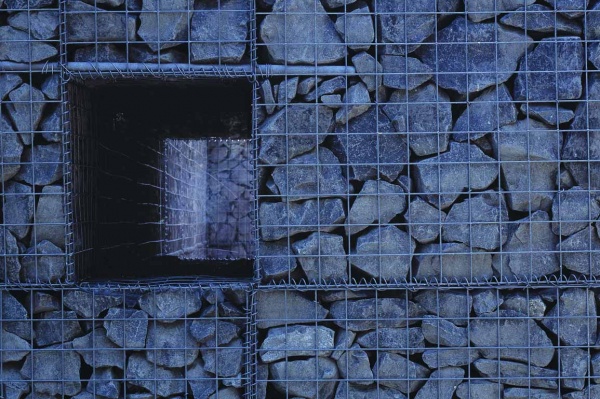 cages with stones
