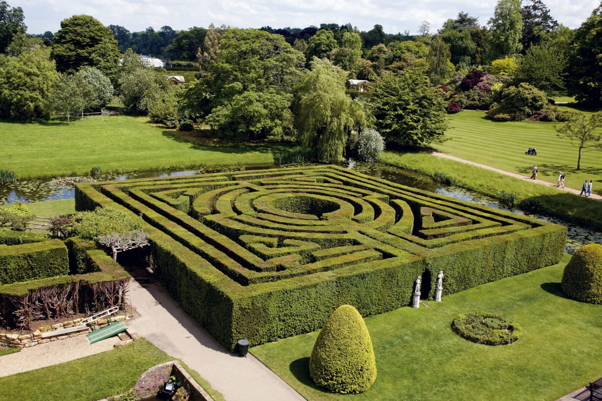 Yew Maze at Hever Castle
